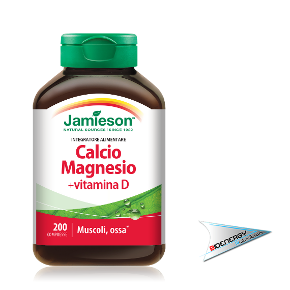 Jamieson - CALCIO MAGNESIO CON VITAMINA D (Conf. 200 cpr) - 